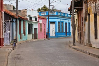 Camagüey, cuba - eski şehir unesco Dünya Mirası listesinde yer