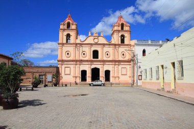 Camagüey, cuba - eski şehir unesco Dünya Mirası listesinde yer.