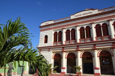 Camagüey, Cuba tiyatroda. UNESCO Dünya Miras Listesi.