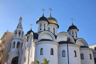 Havana, Küba - şehir mimarisi. Ortodoks Kilisesi - Kazan Ortodoks Katedrali Leydisi.