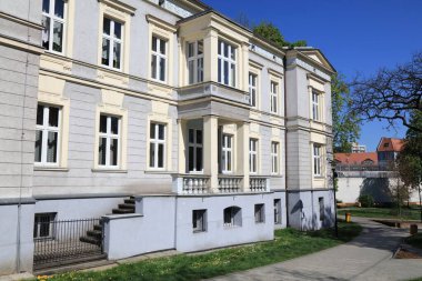 Polonya 'da Gliwice şehri. Polonya 'da devlet müzik okulu.