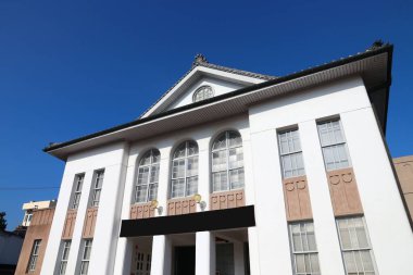 Lukang kasabası, Tayvan. Tarihi Lukang Kültür Merkezi ve Toplantı Salonu.