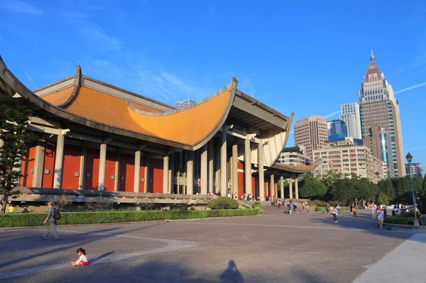 Taipei Taiwan December 2018 Emberek Meglátogatják Sun Yat Sen Memorial — Stock Fotó