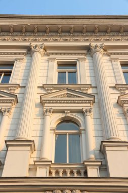 Romanya - eski kasaba mimari Targu Mures şehir. Tirgu Mures şehirdir olarak da bilinir.