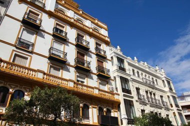 Sevilla in Andalusia, Spain. Old Town street view.