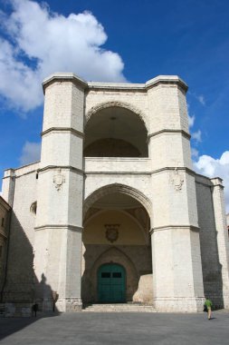 İspanya 'nın Valladolid kasabası. San Benito el Real Manastırı Kilisesi. Eski Benedikt Manastırı.