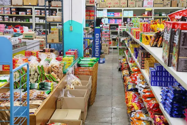 Jeonju South Korea 2023 Április Átlagos Élelmiszerbolt Jeonju Városban Dél — Stock Fotó