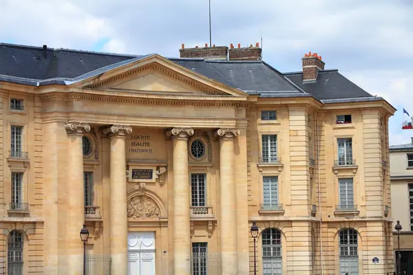 Education Paris France Sorbonne University Building Faculty Law — Φωτογραφία Αρχείου