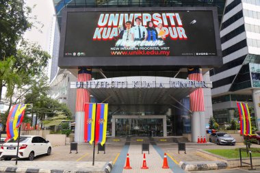 KUALA LUMPUR, MALAYSIA - Mart 2, 2024: Universiti Kuala Lumpur (UniKL) teknik üniversite, yüksek öðrenim kurumu ve Malezya 'daki en iyi üniversitelerden biri.