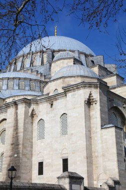 İstanbul, Türkiye 'deki Süleyman Camii. Muazzam Süleyman Camii olarak da bilinir..