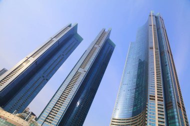 BUSAN, Güney Kore - 29 Mart 2023: Haeundae LCT Busan, Güney Kore 'nin Haeundae ilçesinde modern şehir gelişimi.