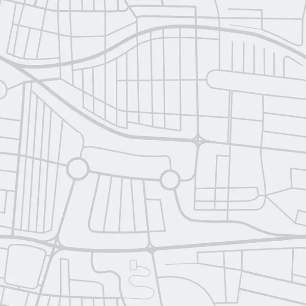 Padrão Mapa Cidade Sem Costura Planeamento Urbano Plano Rodoviário Cidade —  Vetores de Stock