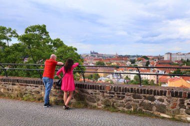 PRAG, CZECH Cumhuriyet - 5 Mayıs 2024: Çek Cumhuriyeti Prag 