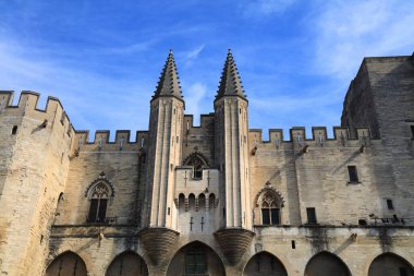 Palais des Papes (Papalar Sarayı) - UNESCO Avignon, Fransa 'nın anıtını listeledi.