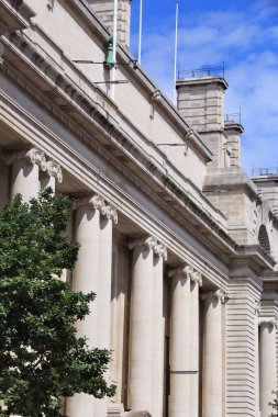 County Hall Londra, İngiltere. Bir sınıf II listelenen bina Lambeth Londra bölgesi.