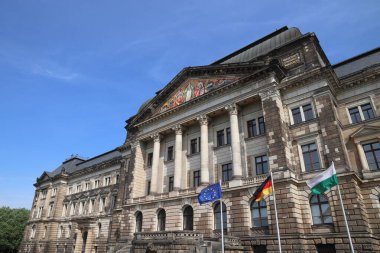 Dresden şehri, Almanya. Devlet İdari Binası - Saxon Devlet Maliye Bakanlığı (Sachsisches Staatsministerium der Finanzen).