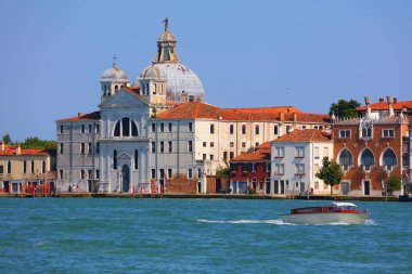İtalya, Venedik 'teki Giudecca adasındaki Le Zitelle kilisesi. Resmi adı Chiesa Santa Maria della Presentazione..