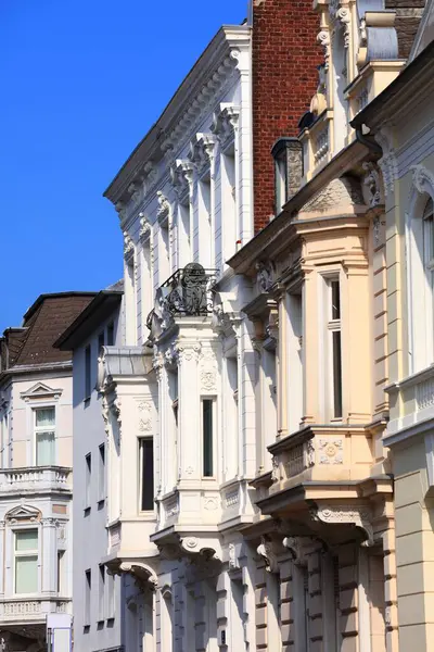 stock image Monchengladbach city in Germany. Street view with residential architecture.