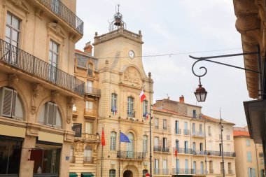 Beziers, Fransa. Belediye Binası (Fransızca: Hotel de Ville).