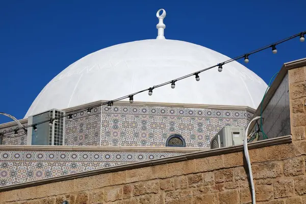 stock image Mahmoudiya Mosque in Jaffa district. Landmark in Tel Aviv, Israel.