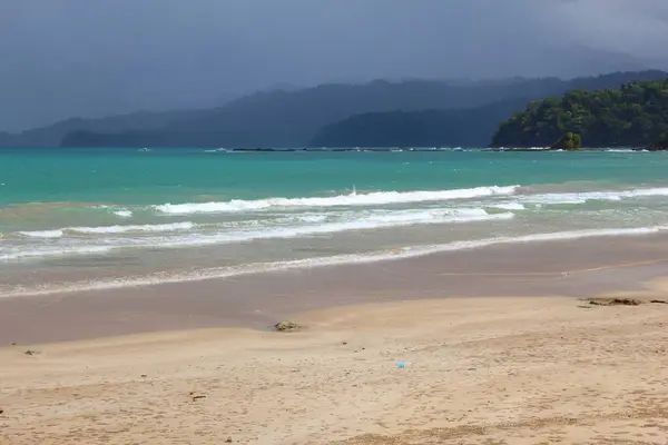 stock image Sabang beach in Palawan, Philippines. South China Sea destination.