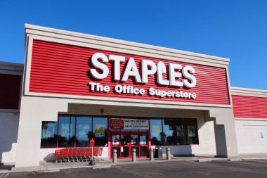 Ridgecrest, Amerika Birleşik Devletleri - 13 Nisan 2014: office superstore ridgecrest california zımba. ofis tedarik store zinciri daha fazla 2.200 mağazaları dünya çapında 26 ülkede bulunuyor.