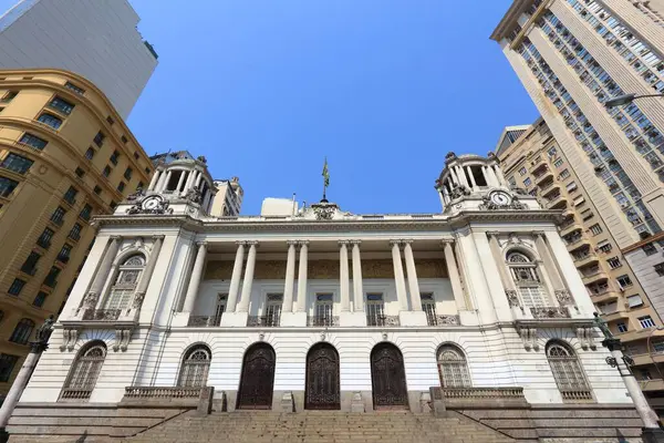 Brazil - Rio de Janeiro landmark architecture. Municipal Chamber - legislative organ of local government.