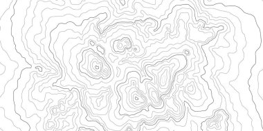 Topografik harita vintage tarzı arka plan. Yer haritası vektör tasarımı. Retro coğrafya çizgisi haritası deseni.