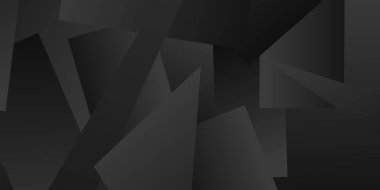 Modern siyah teknoloji soyut arka plan. Web sitesi için Geometrik dinamik minimal arkaplan.