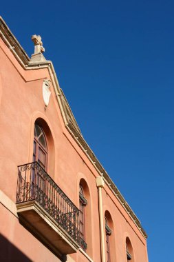 Alicante city landmark in Spain. Ermita de San Roque - old Church of Saint Roch. clipart