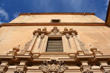 Elche şehir, İspanya. Santa Maria (Saint Mary Bazilikası).