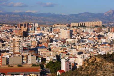 Garbinet ilçesi ile Alicante şehri, Valenciana, İspanya.