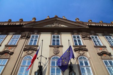 Prag 'daki Çek Cumhuriyeti Parlamentosu Senatosu.