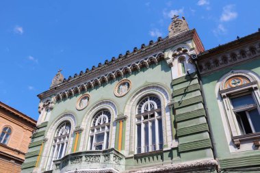 Romanya 'nın Timisoara kentindeki Sırp Ortodoks Piskoposluk Sarayı. Rumence adı: Palatul Episcopal Sarb.