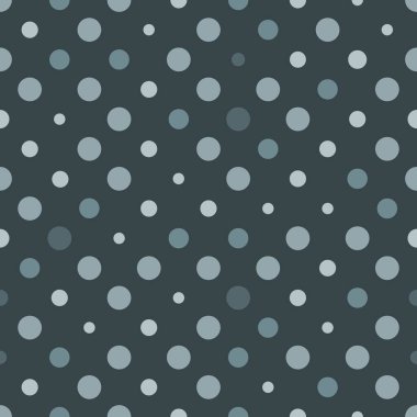 Puantiyeli kumaş. Gri üzerine gümüş. Klasik moda tarzı kusursuz arkaplan.