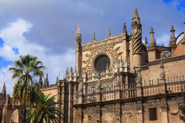 Endülüs'teki Seville Katedrali, İspanya. Unesco Dünya Mirası.