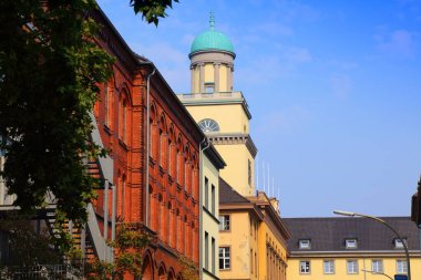 Witten şehri Almanya 'da. Belediye Binası (Rathaus).