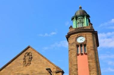 Hagen şehri, Almanya. Ana tren istasyonu (Hagen Hauptbahnhof).