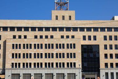 TEL AVIV, ISRAEL - 3 Kasım 2022: Tel Aviv 'deki İsrail Polis Merkezi.
