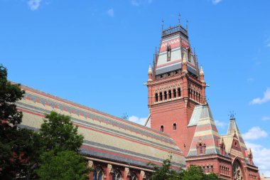 Harvard Üniversitesi - Anma Salonu. Cambridge, Massachusetts 'te üniversite mimarisi (ABD).