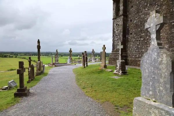 Cashel Kayası tarihi alanı Cashel, County Tipperary, İrlanda. İrlanda Ulusal Anıtı.
