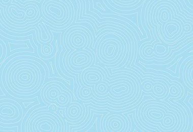 Topografik harita tarzı geometrik mavi beyaz arkaplan. Arazi topoğrafi harita vektör tasarımı.