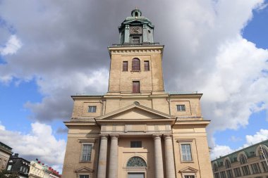 İsveç 'in Göteborg şehrinde. Klasik Katedral (Domkyrkan).