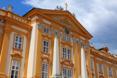 Avusturya 'daki Melk Abbey. Barok Benedikt Manastırı. Almanca Stift Melk.