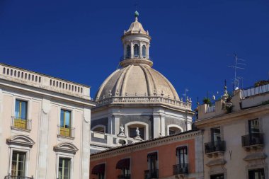 İtalya 'nın Sicilya adasındaki Catania şehrinde bir katedral..