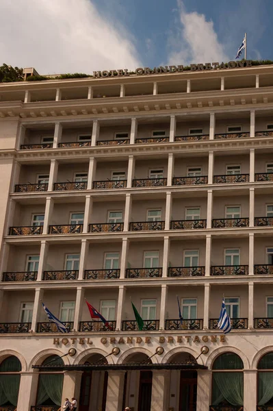 Athene Griekenland Mei 2007 Een Van Beroemdste Hotels Athene Griekenland — Stockfoto