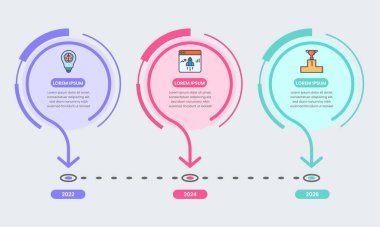 zaman çizelgesi Infographic şablonu ile kutsal kişilerin resmi