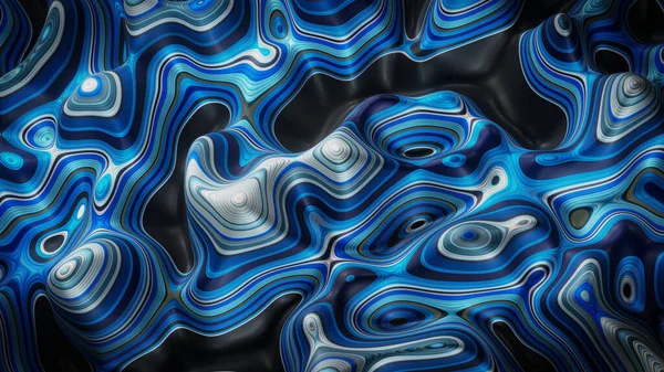 Фон Абстрактних Хвиль Ілюстрація — стокове фото