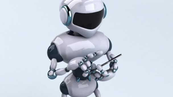Robots Smartphones Animation — 비디오
