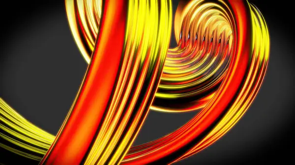 Dalgalar Güzel soyut arkaplan - 3D Görüntü